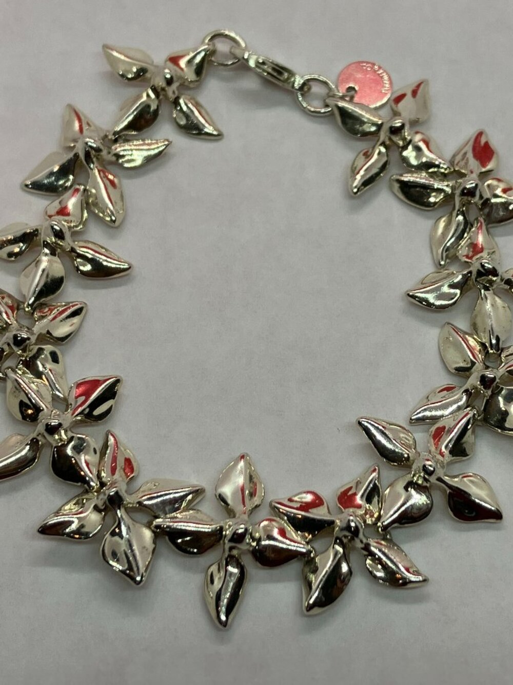 Tiffany & Co. Plumeria Bracelet in Sterling Silver